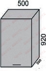 Шкаф-сушка 500х920мм (2)