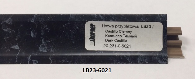 Плинтус пластиковый LB23-1-6